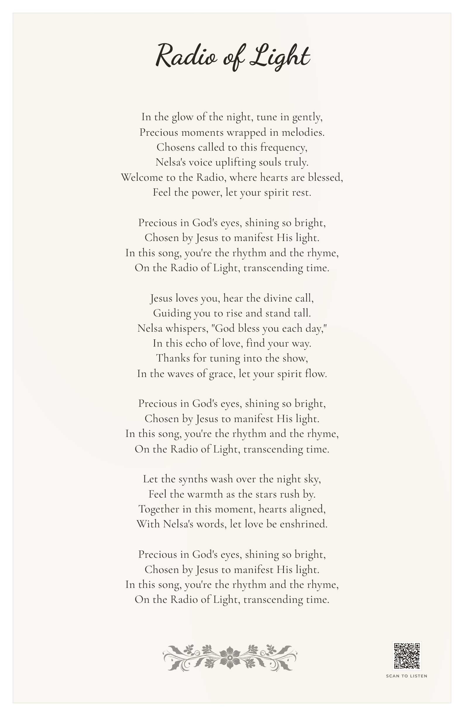 Radio of Light